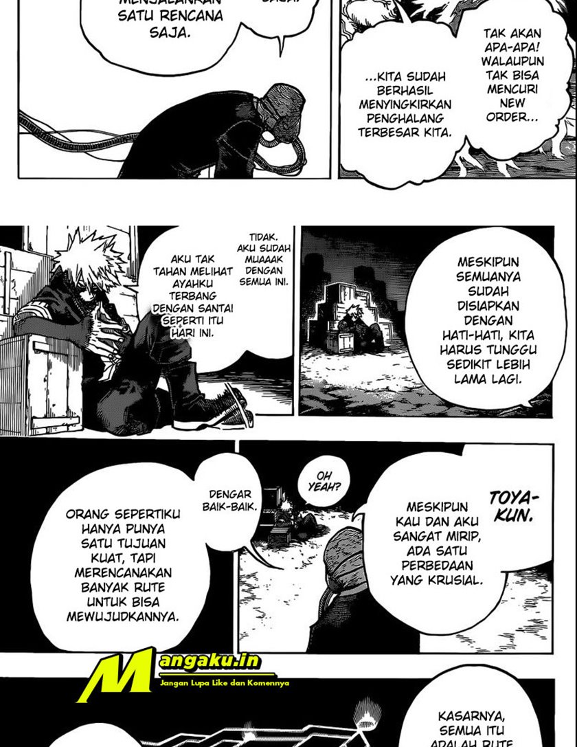 Boku no Hero Academia Chapter 335 Gambar 15