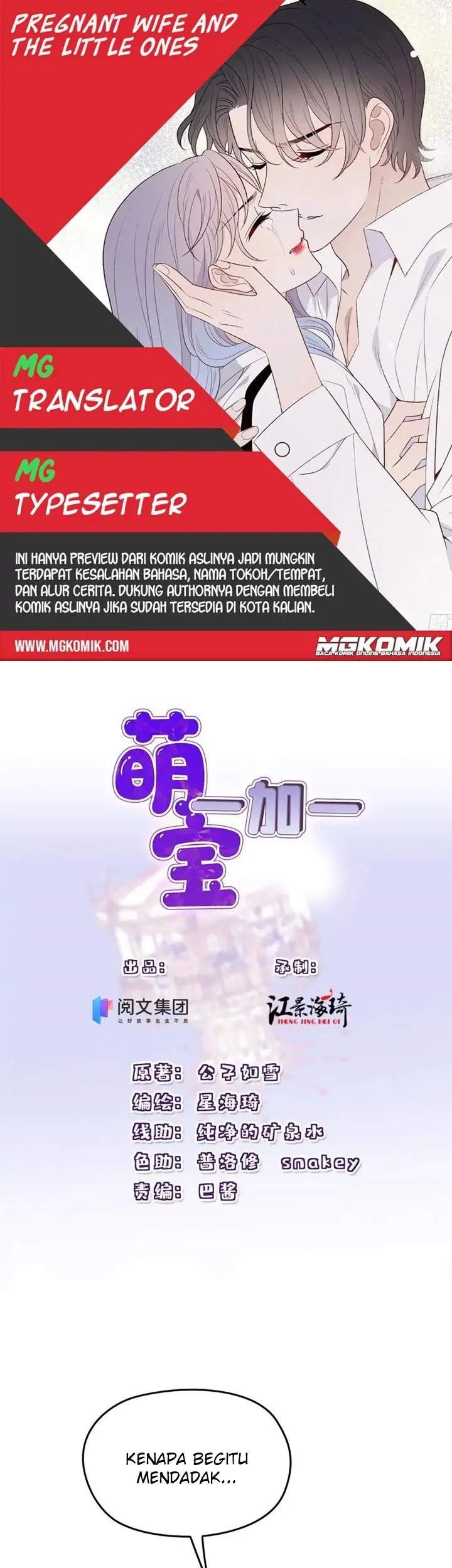 Komik Pregnant Wife, One Plus One Chapter 147 gambar nomor 1