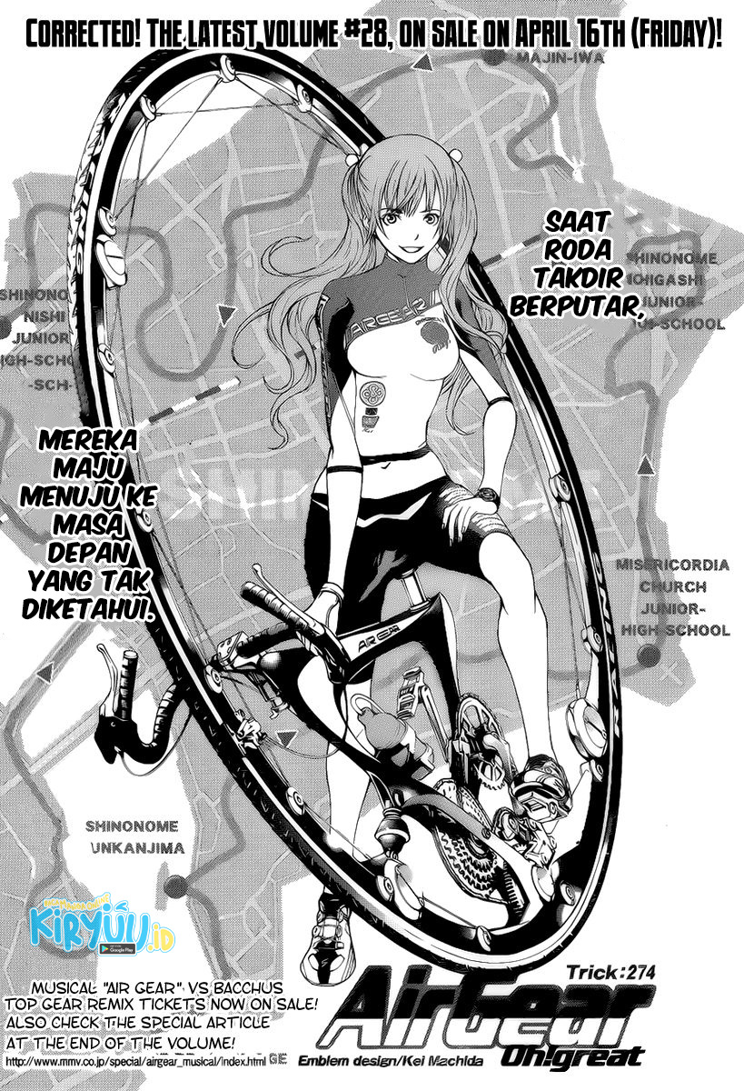 Air Gear Chapter 274 Gambar 4