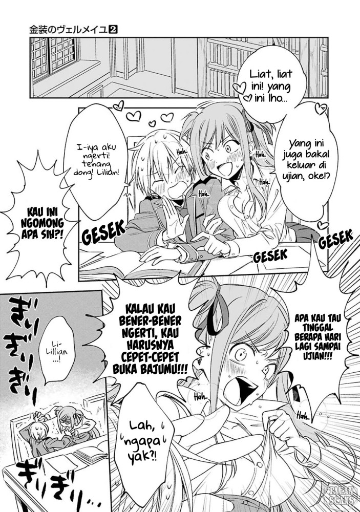 Kinsou no Vermeil – Gakeppuchi Majutshi wa Saikyou no Yakusai to Mahou Sekai o Tsukisusumu Chapter 08.1 Gambar 13