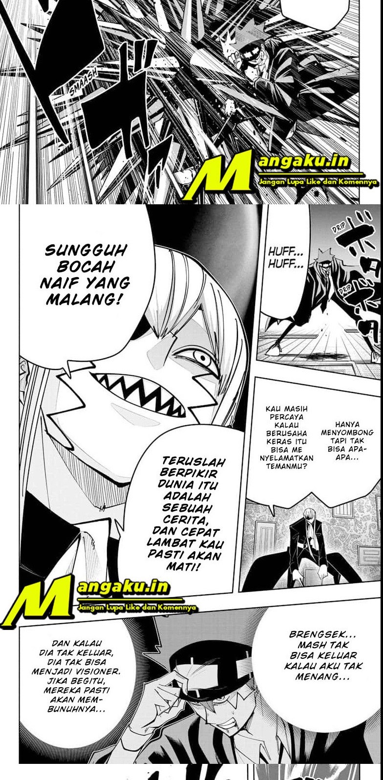Mashle: Magic and Muscles Chapter 87. Gambar 6