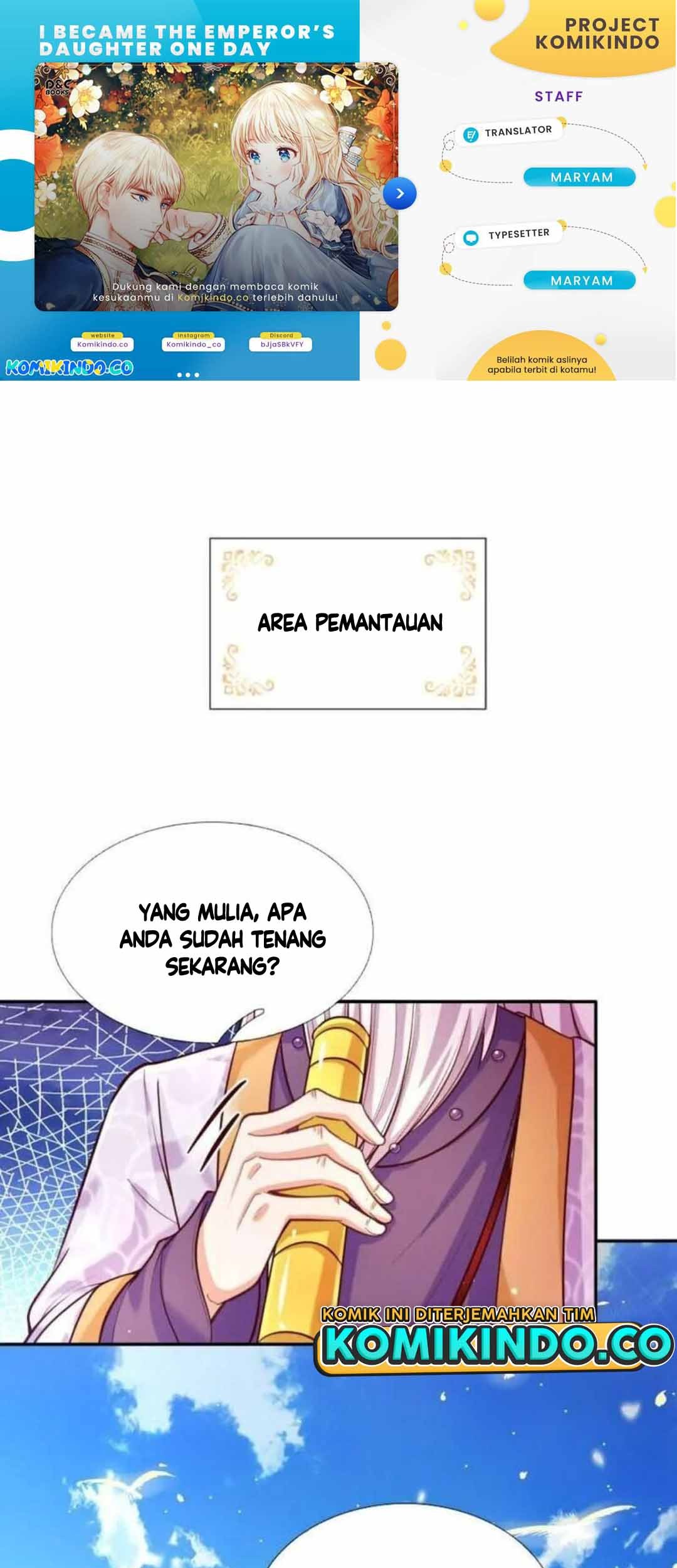 Komik I Became The Emperor’s Daughter One Day Chapter 87 gambar nomor 1