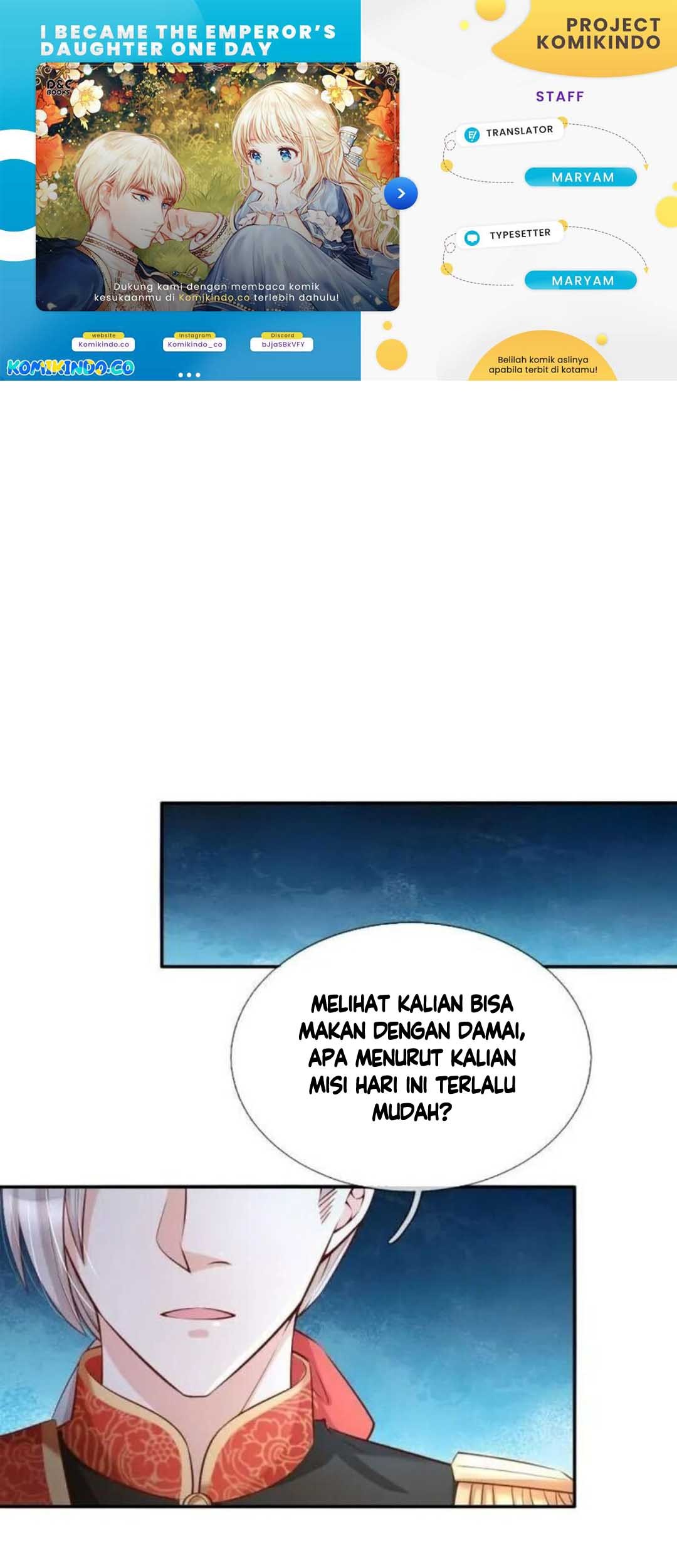 Komik I Became The Emperor’s Daughter One Day Chapter 88 gambar nomor 1