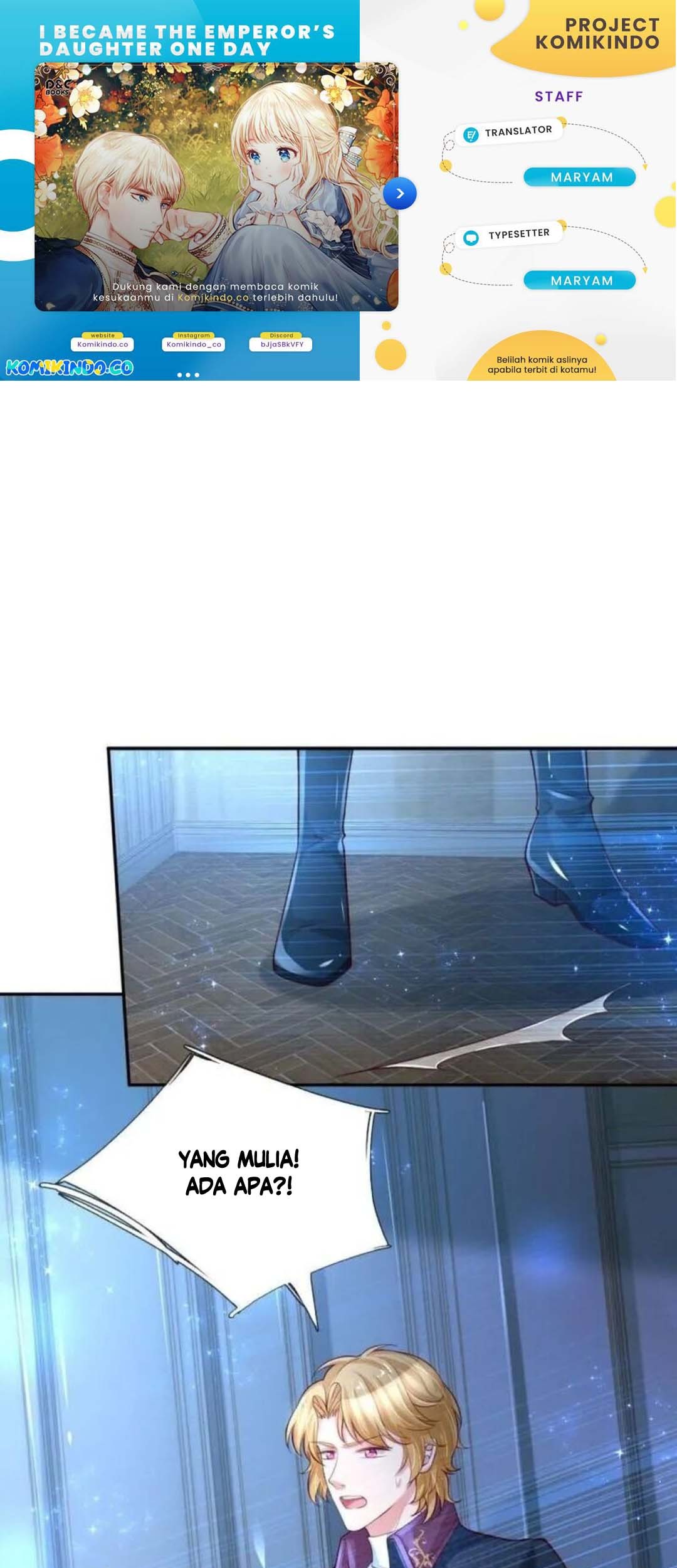 Komik I Became The Emperor’s Daughter One Day Chapter 94 gambar nomor 1