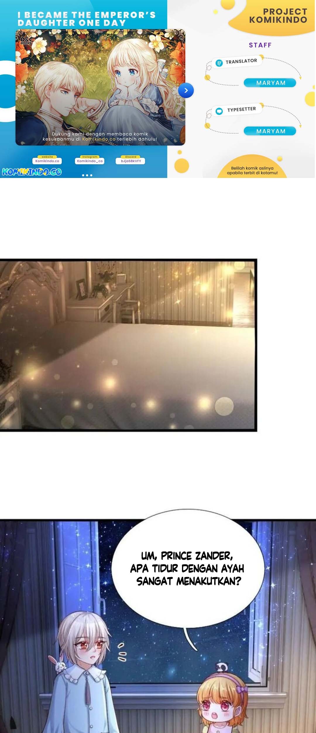 Komik I Became The Emperor’s Daughter One Day Chapter 91 gambar nomor 1