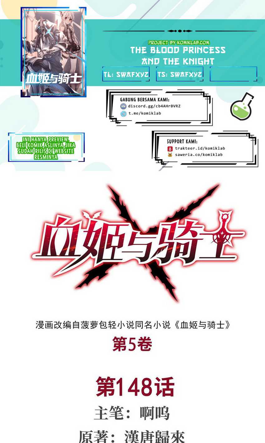 Komik The Blood Princess And The Knight Chapter 148 gambar nomor 1