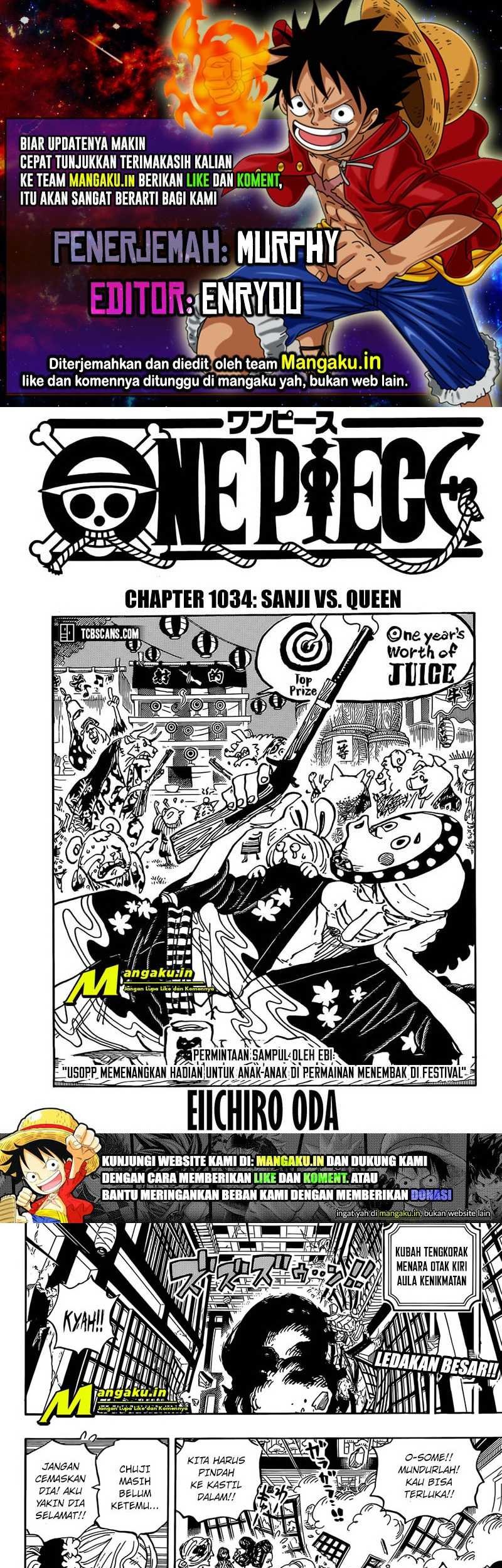 Komik One Piece Chapter 1034 gambar nomor 1