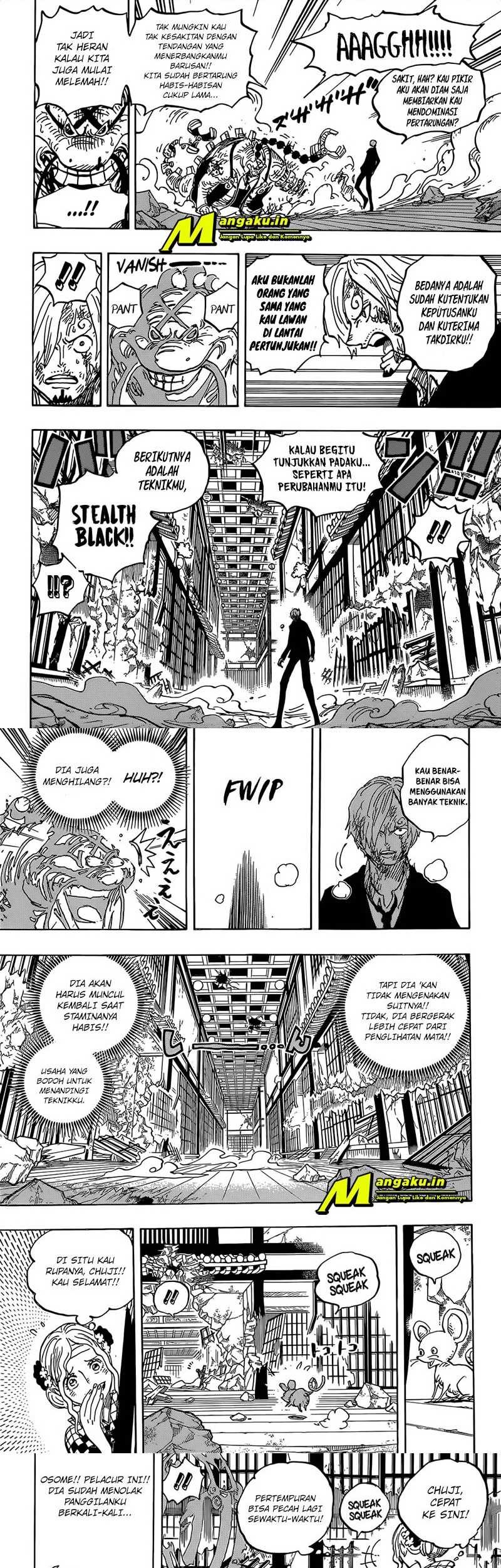 One Piece Chapter 1034 Gambar 8