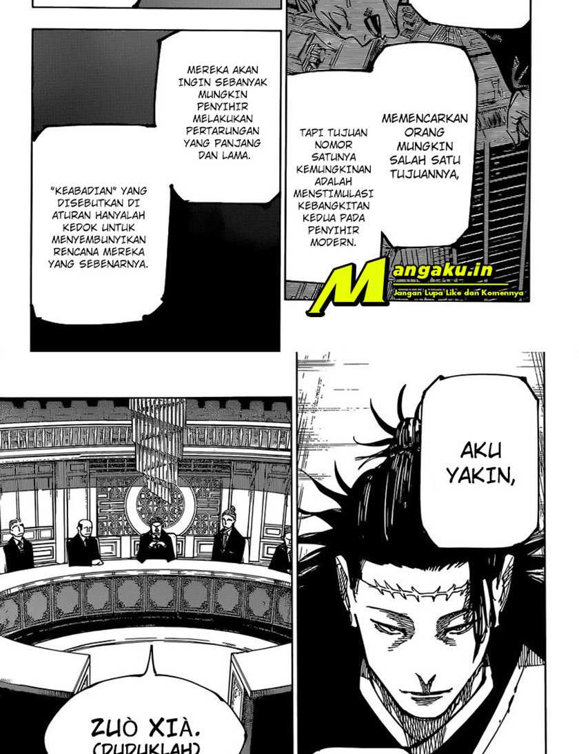 Jujutsu Kaisen Chapter 167 Gambar 10