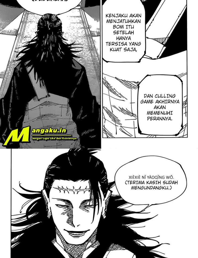 Jujutsu Kaisen Chapter 167 Gambar 11