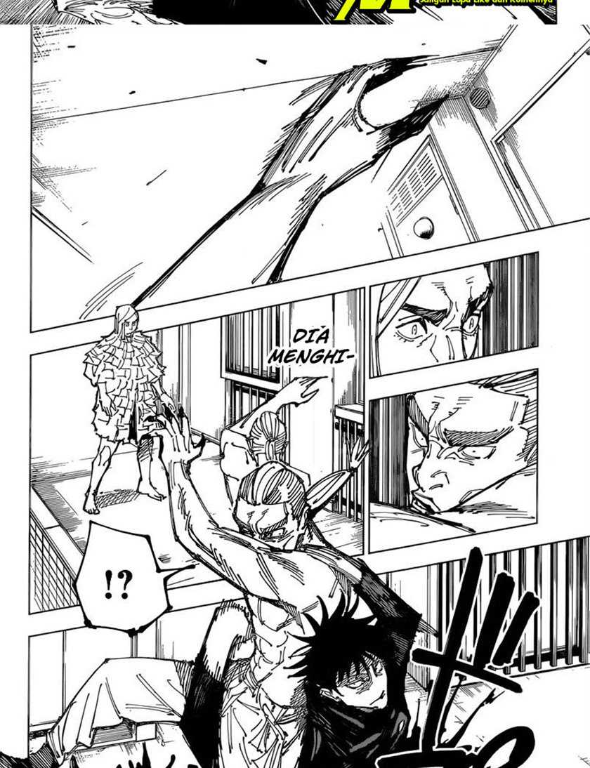 Jujutsu Kaisen Chapter 167 Gambar 16