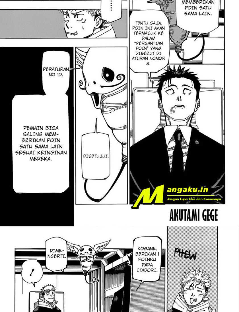 Manga Jujutsu Kaisen Chapter 167 gambar nomor 2