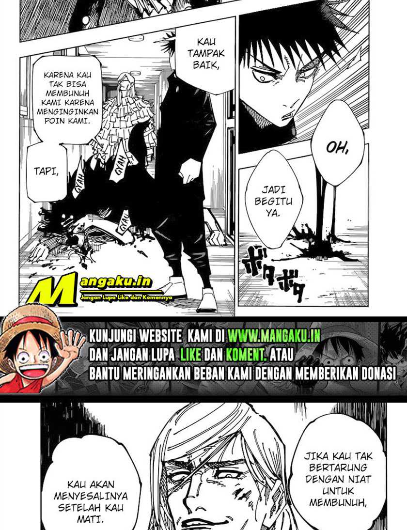 Jujutsu Kaisen Chapter 167 Gambar 21