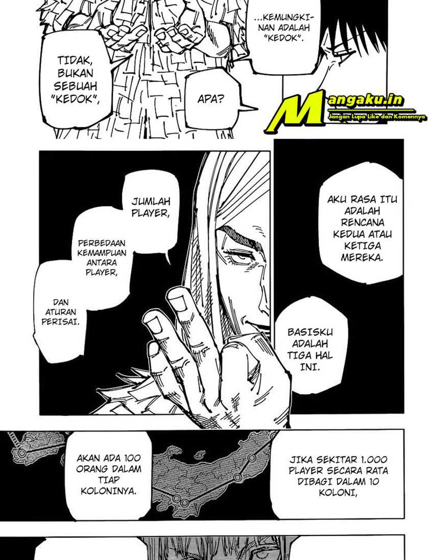 Jujutsu Kaisen Chapter 167 Gambar 8