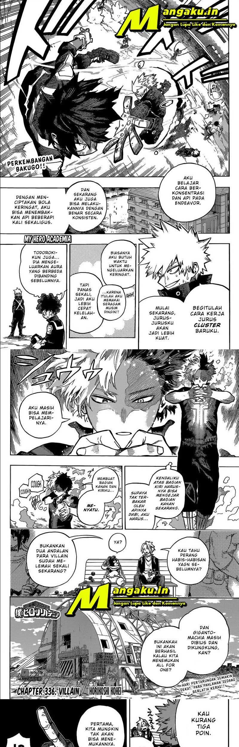Boku no Hero Academia Chapter 336 Gambar 3