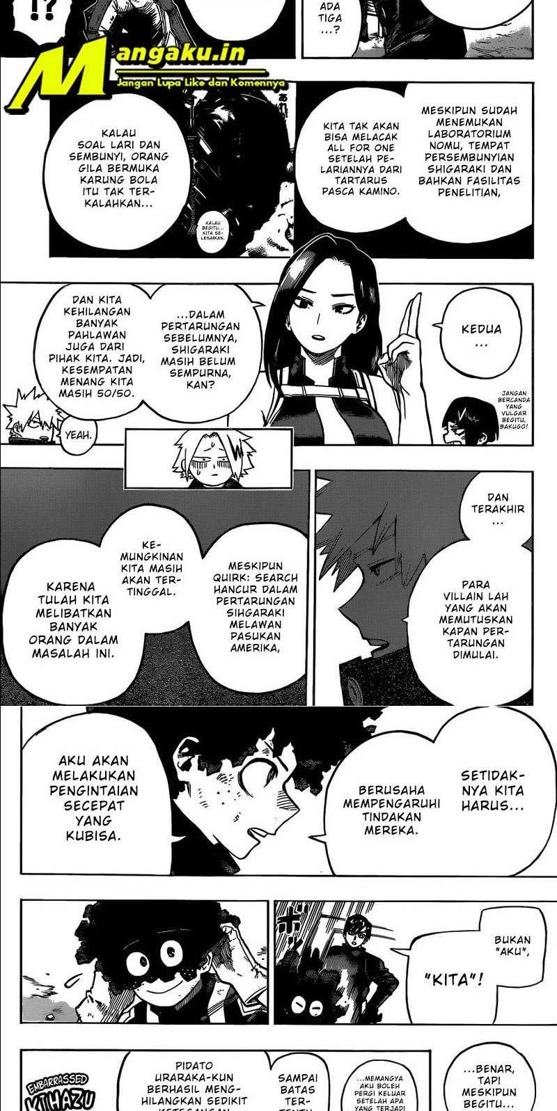 Boku no Hero Academia Chapter 336 Gambar 4