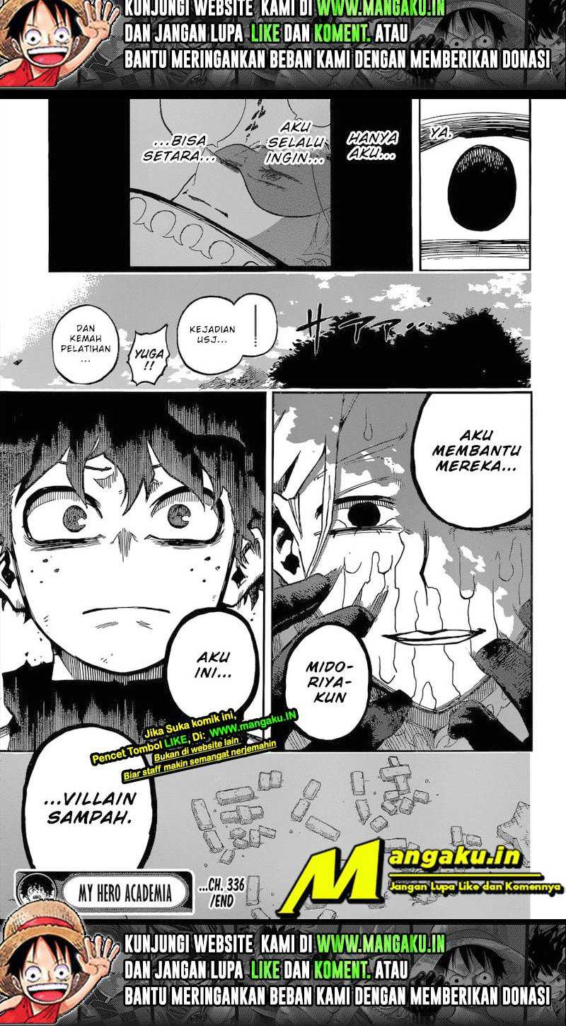 Boku no Hero Academia Chapter 336 Gambar 11