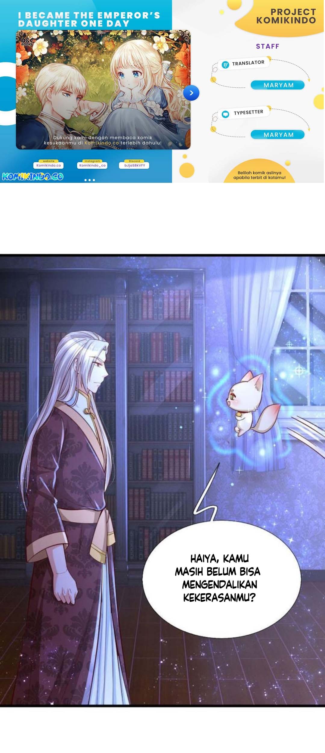 Komik I Became The Emperor’s Daughter One Day Chapter 96 gambar nomor 1