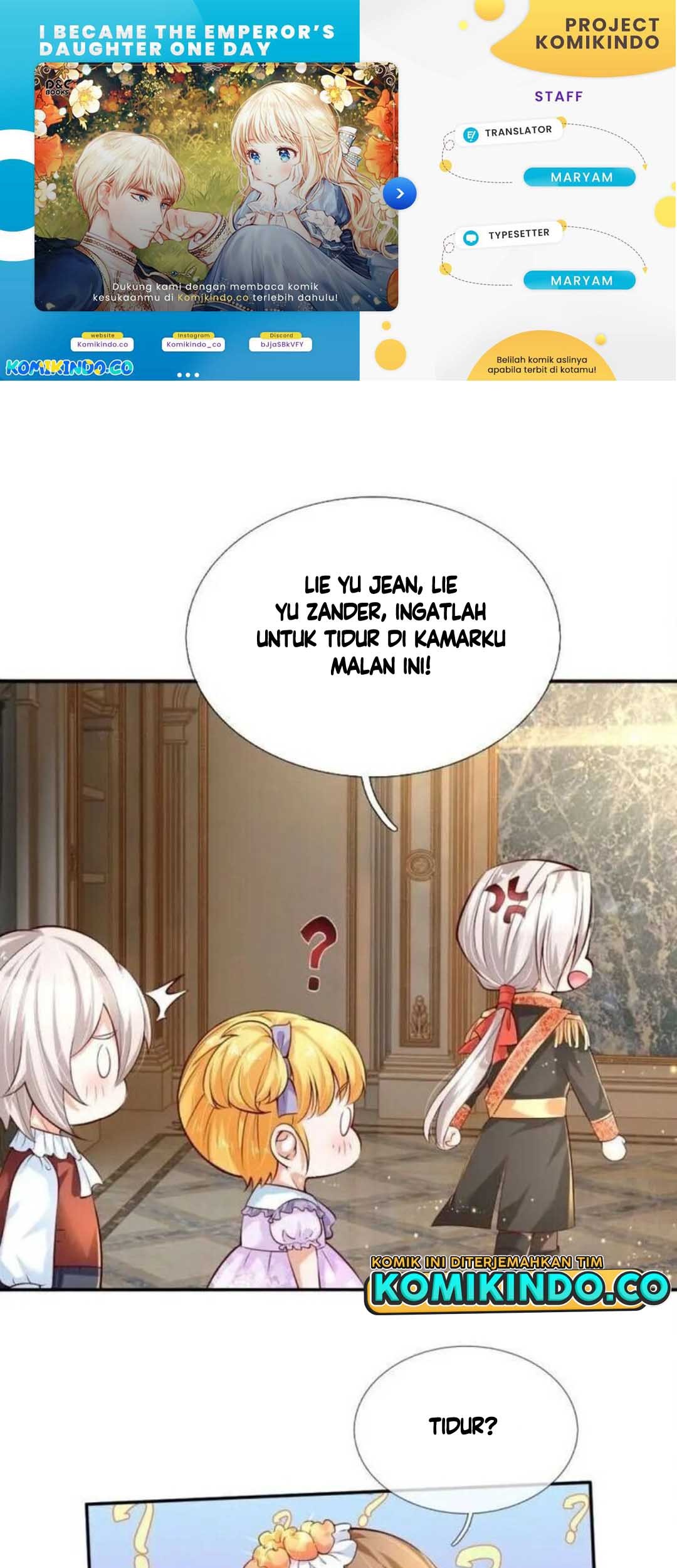 Komik I Became The Emperor’s Daughter One Day Chapter 90 gambar nomor 1