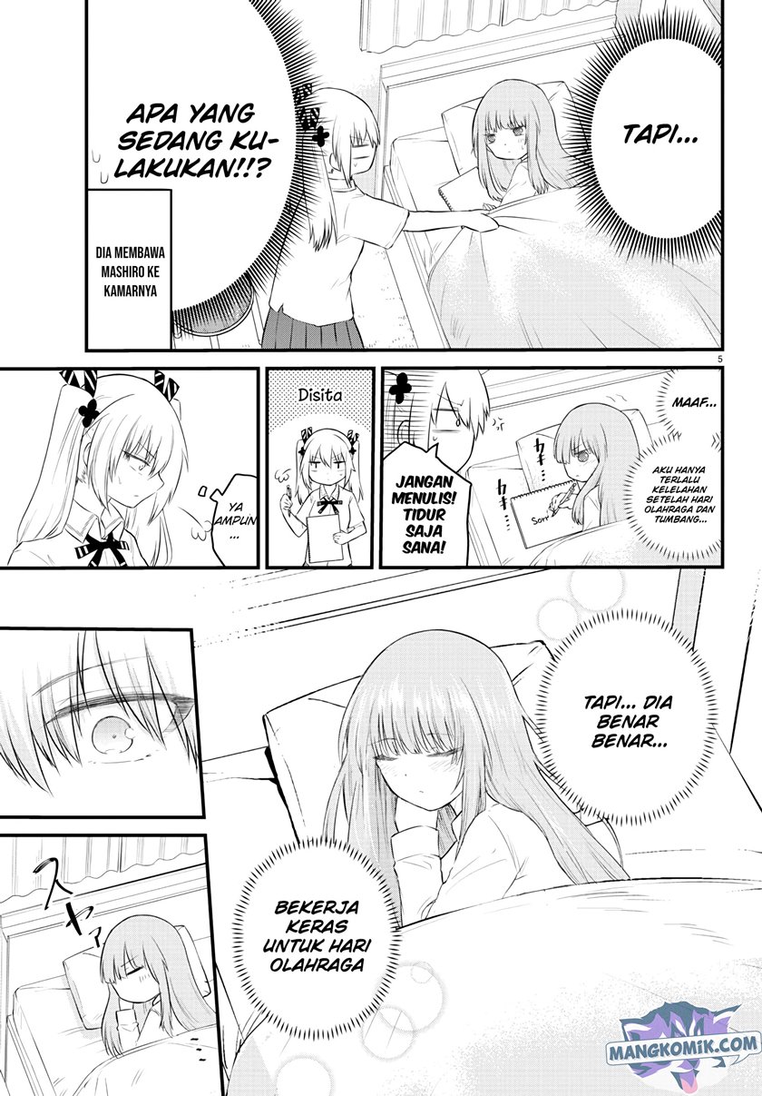 Koe ga dasenai Shoujo wa “Kanojo ga Yasashisugiru” to Omotte iru Chapter 40 Gambar 6