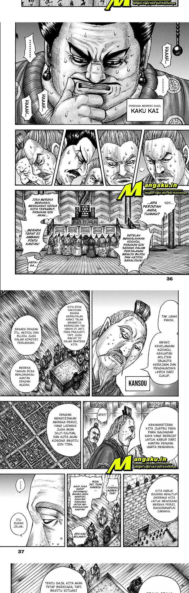 Kingdom Chapter 701 Gambar 3
