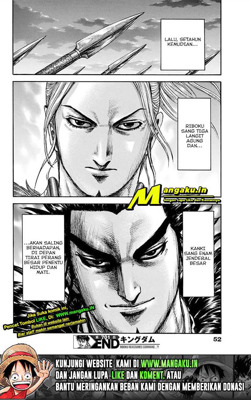 Kingdom Chapter 701 Gambar 13