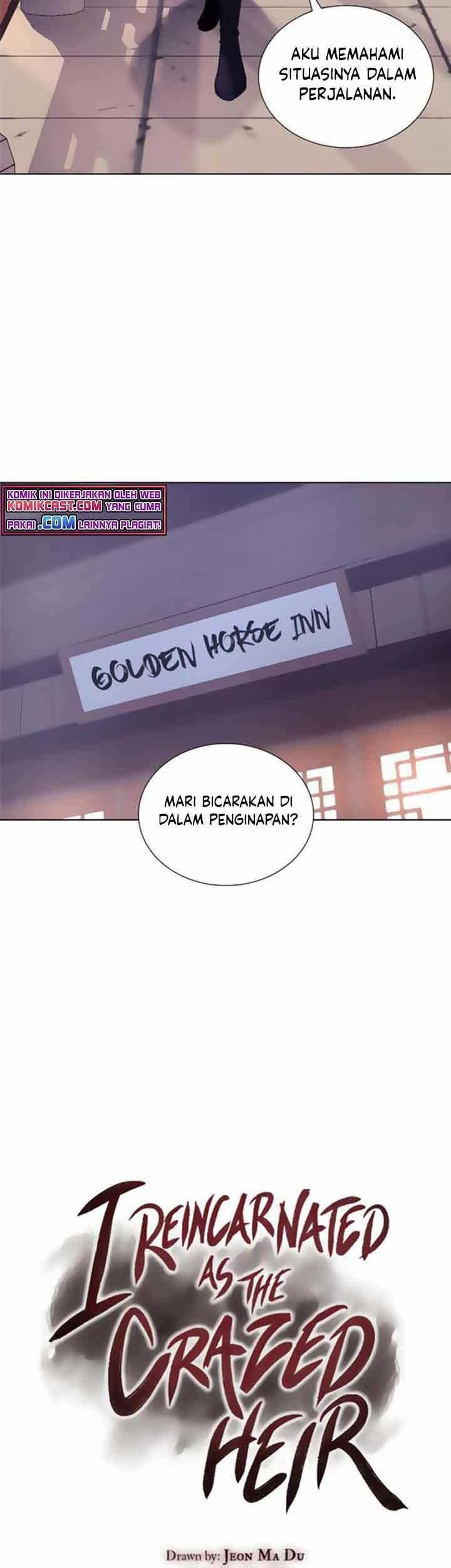 I Reincarnated As The Crazed Heir Chapter 23 Gambar 34