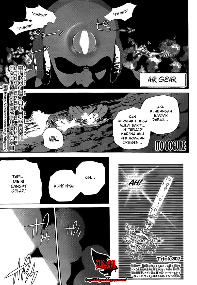 Manga Air Gear Chapter 307 gambar nomor 2