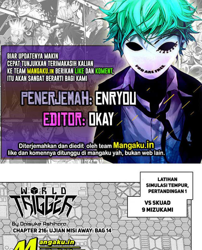 Komik World Trigger Chapter 216 gambar nomor 1