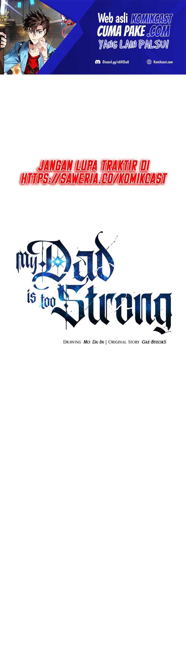 Manhwa My Dad Is Too Strong Chapter 58 gambar nomor 2