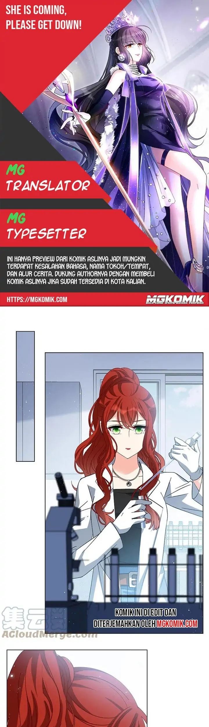 Komik She Is Coming, Please Get Down! Chapter 61.3 gambar nomor 1