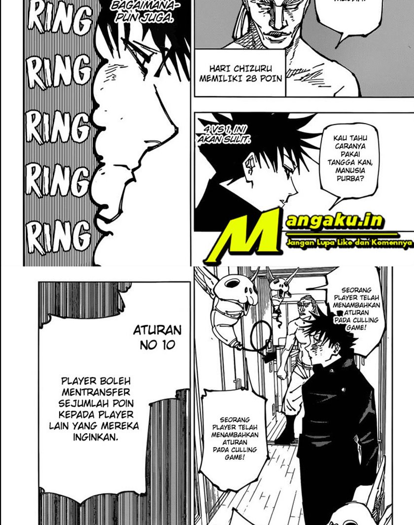 Jujutsu Kaisen Chapter 168 Gambar 16