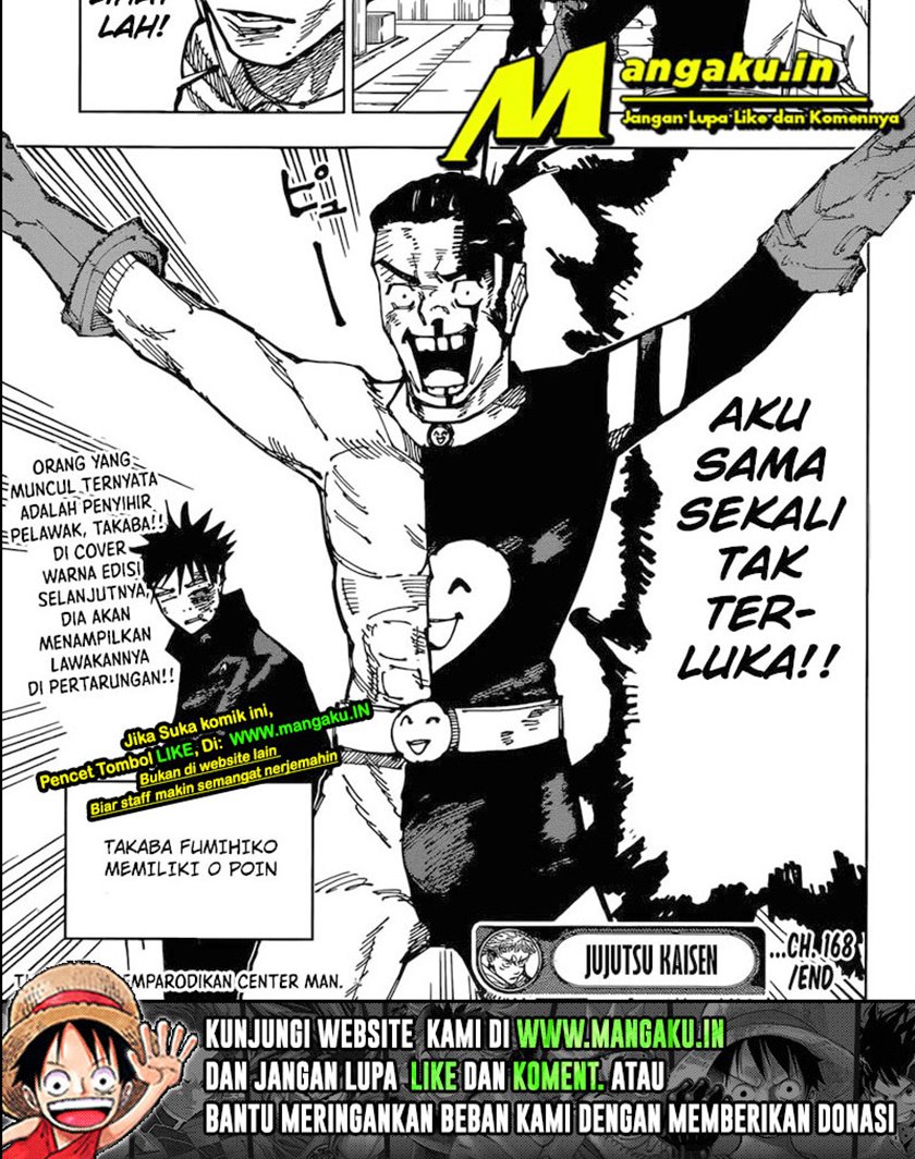Jujutsu Kaisen Chapter 168 Gambar 26