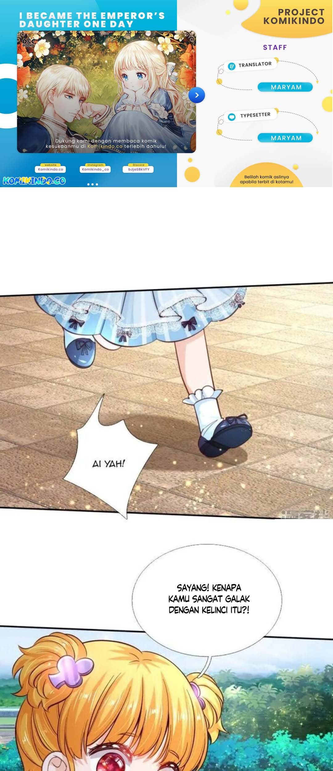 Komik I Became The Emperor’s Daughter One Day Chapter 101 gambar nomor 1