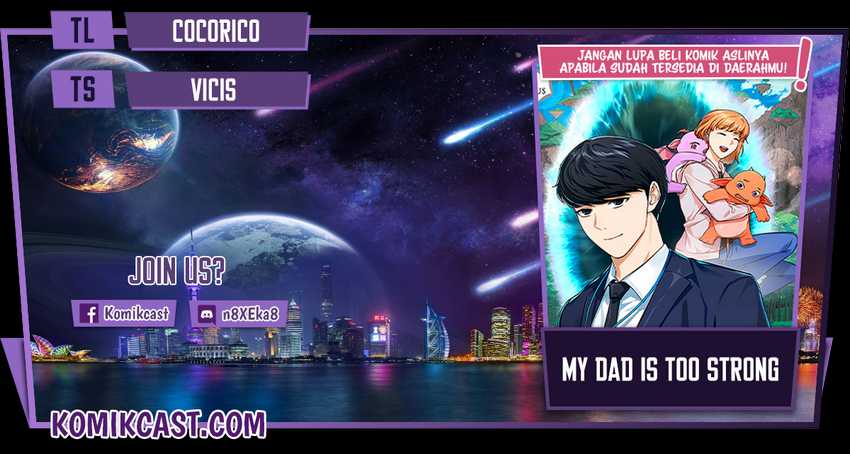 Komik My Dad Is Too Strong Chapter 59 gambar nomor 1