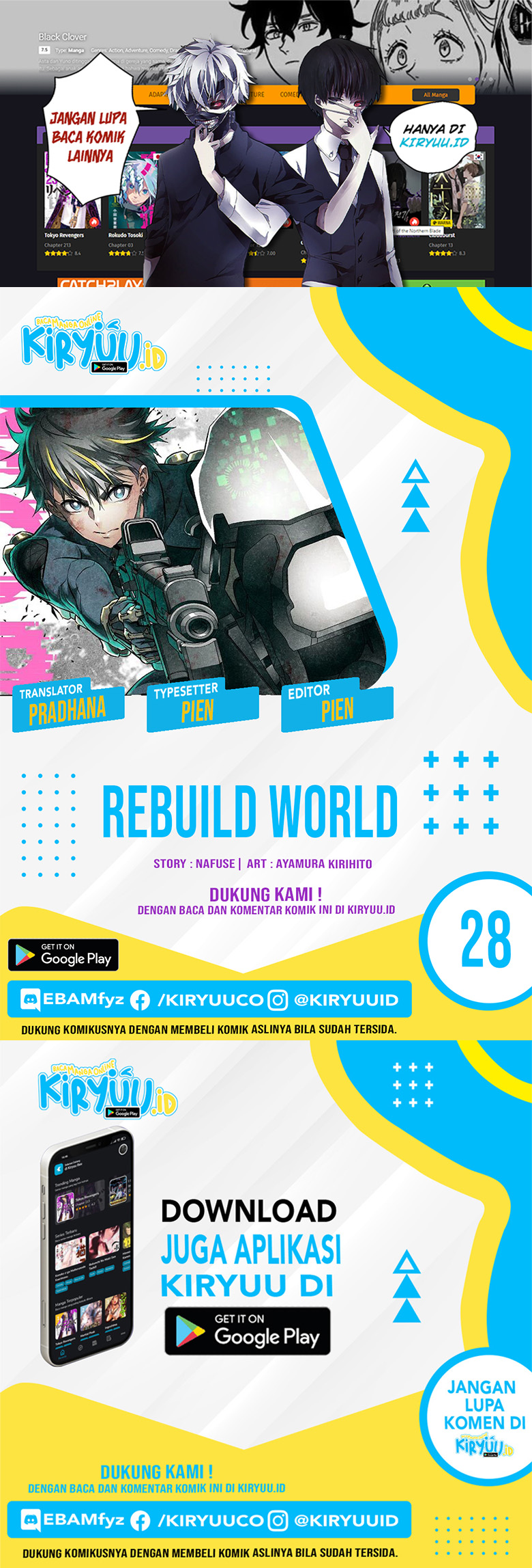 Manga Rebuild World Chapter 28 gambar nomor 2