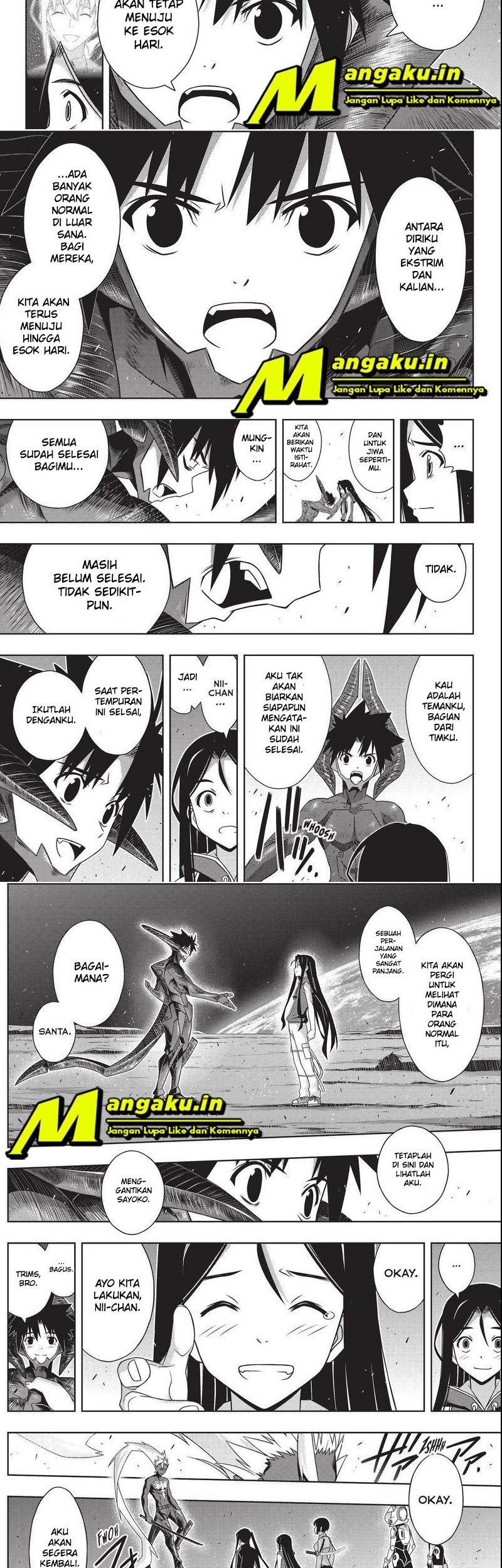 UQ Holder! Chapter 190.2 Gambar 9