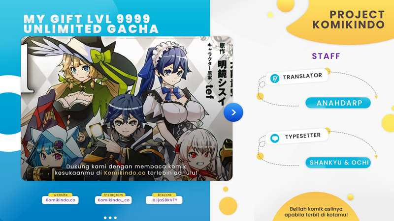 Komik My Gift LVL 9999 Unlimited Gacha Chapter 28 gambar nomor 1