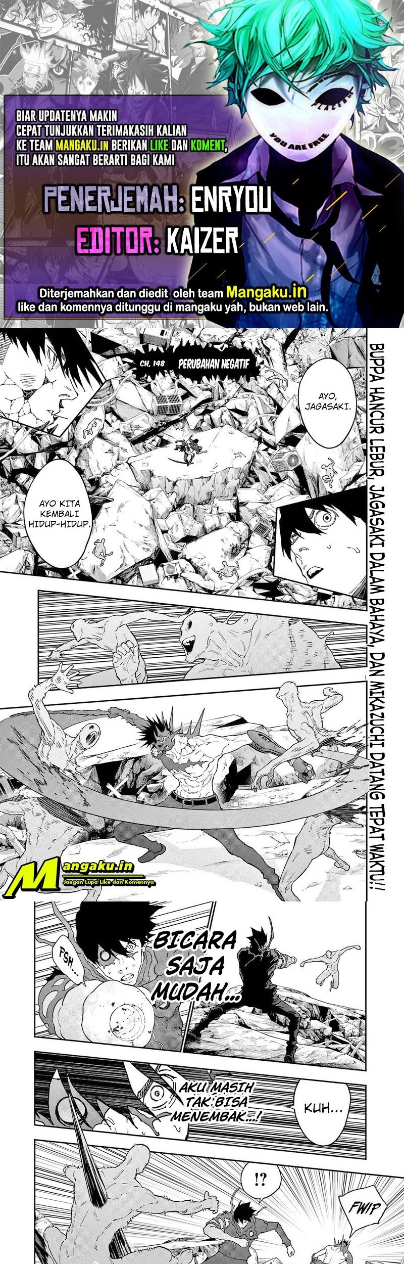 Komik Jagaaaaaan Chapter 148 gambar nomor 1