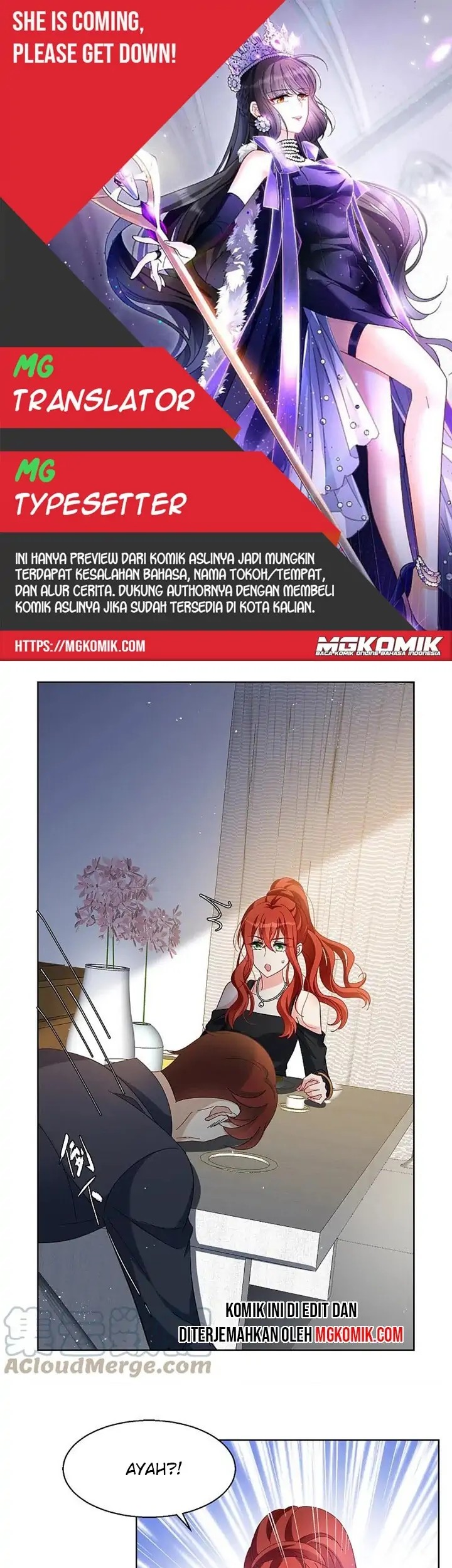 Komik She Is Coming, Please Get Down! Chapter 62.2 gambar nomor 1