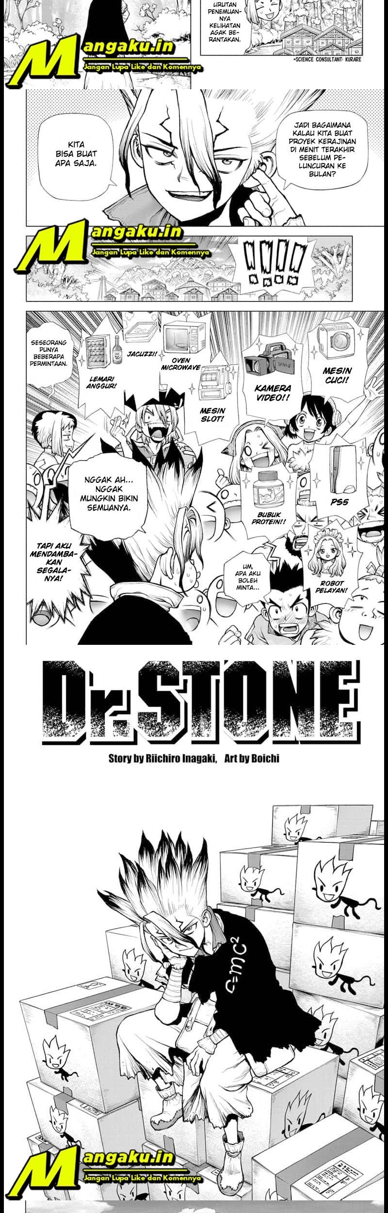 Dr. Stone Chapter 222 Gambar 3