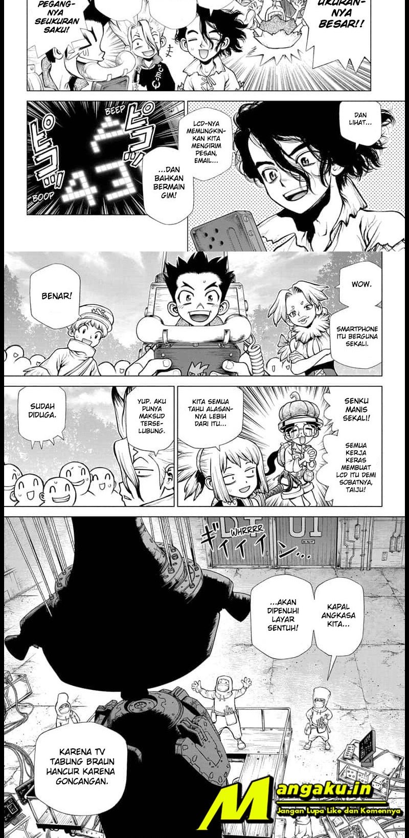 Dr. Stone Chapter 222 Gambar 9