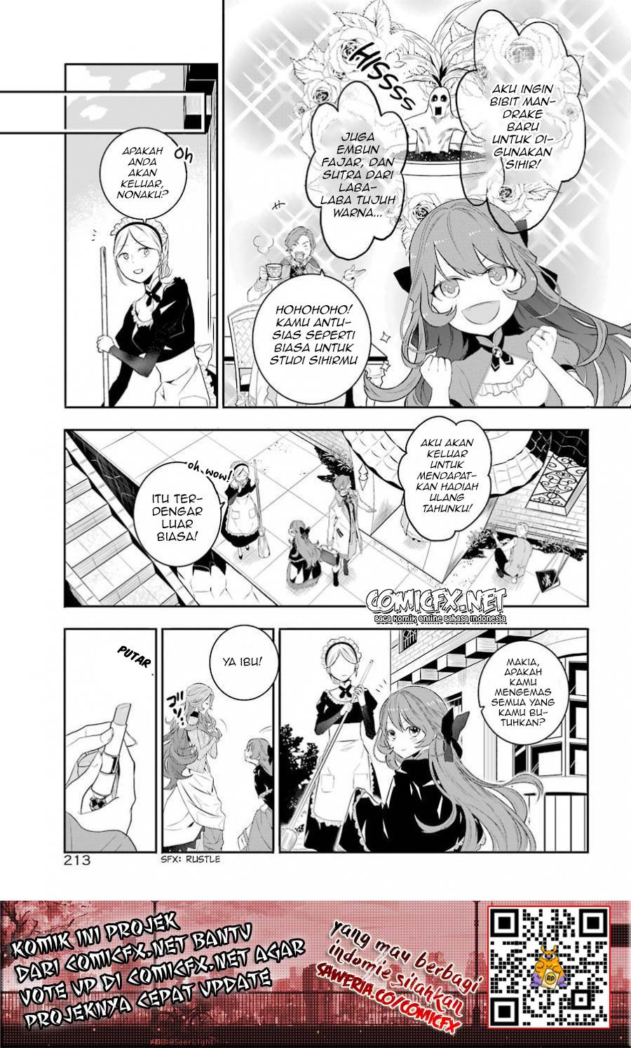 Manga Maydare Tensei Monogatari: Kono Sekai de Ichiban Warui Majo Chapter 01.2 gambar nomor 2