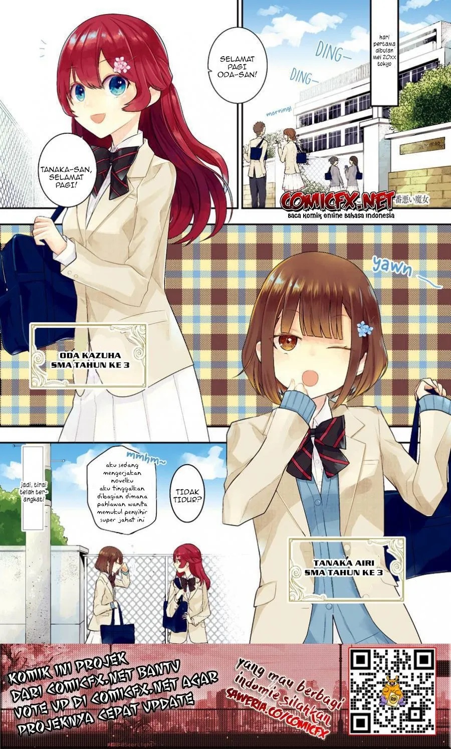 Manga Maydare Tensei Monogatari: Kono Sekai de Ichiban Warui Majo Chapter 01.1 gambar nomor 2