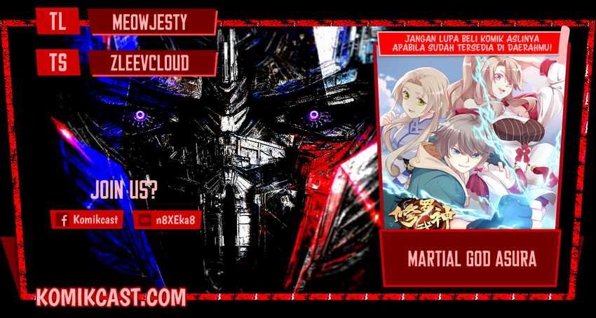 Komik Martial God Asura Chapter 341 gambar nomor 1