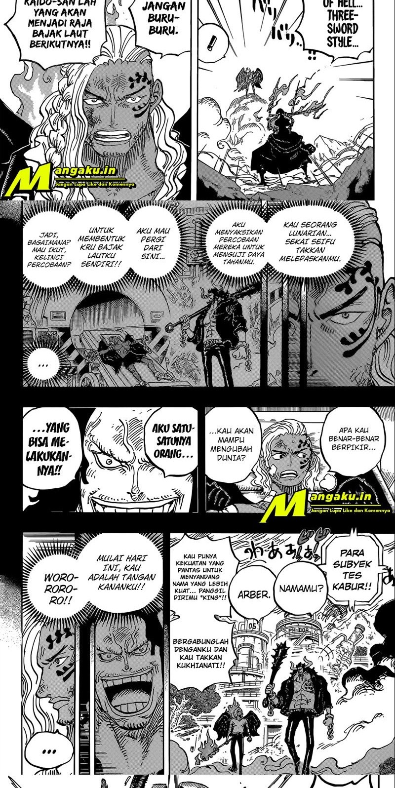 One Piece Chapter 1035 Gambar 6