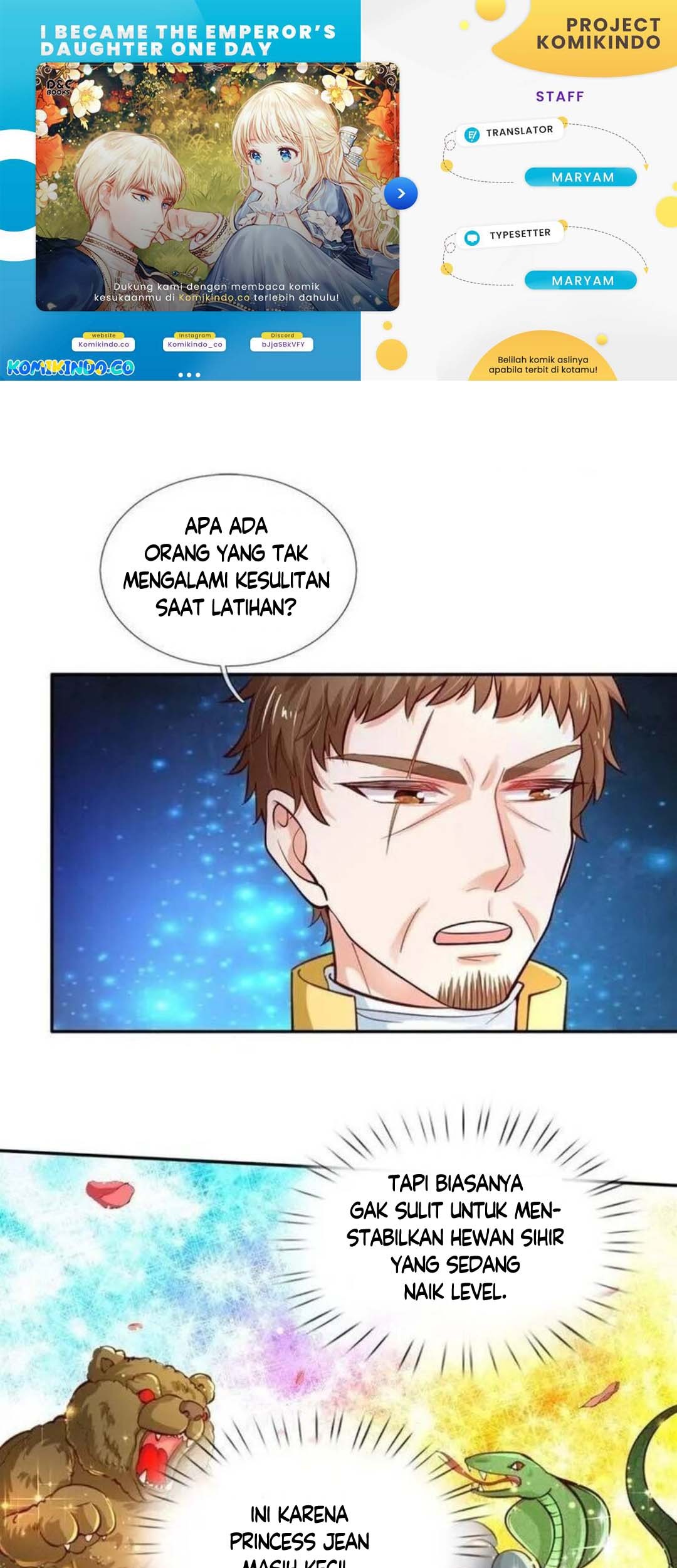 Komik I Became The Emperor’s Daughter One Day Chapter 105 gambar nomor 1