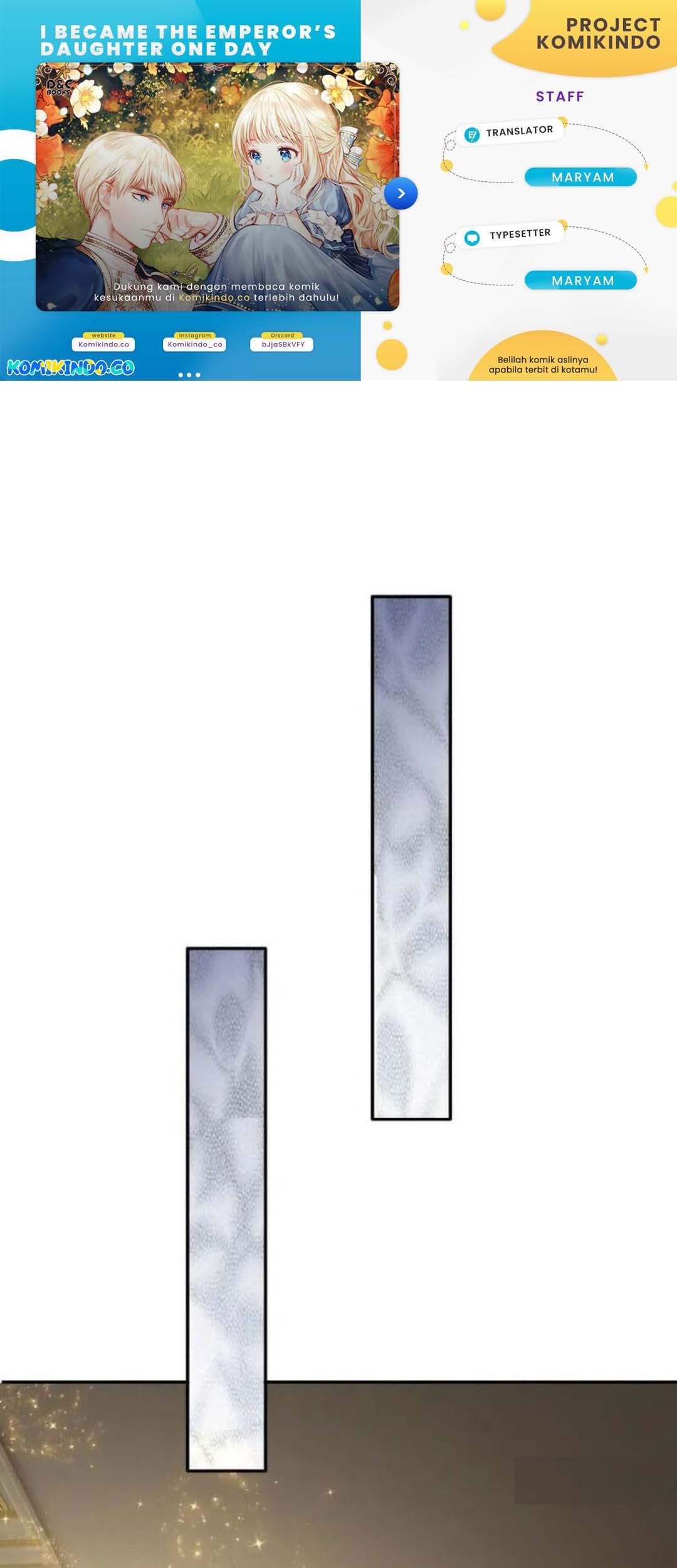 Komik I Became The Emperor’s Daughter One Day Chapter 104 gambar nomor 1