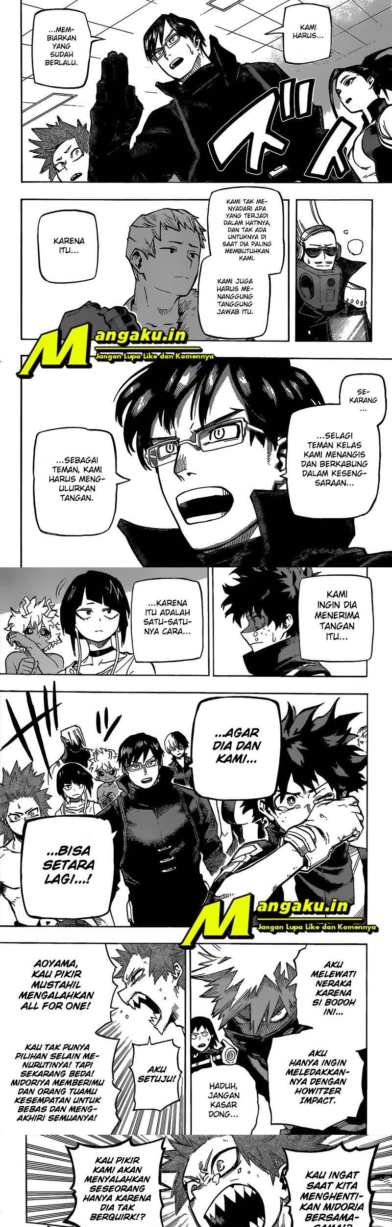 Boku no Hero Academia Chapter 338 Gambar 5
