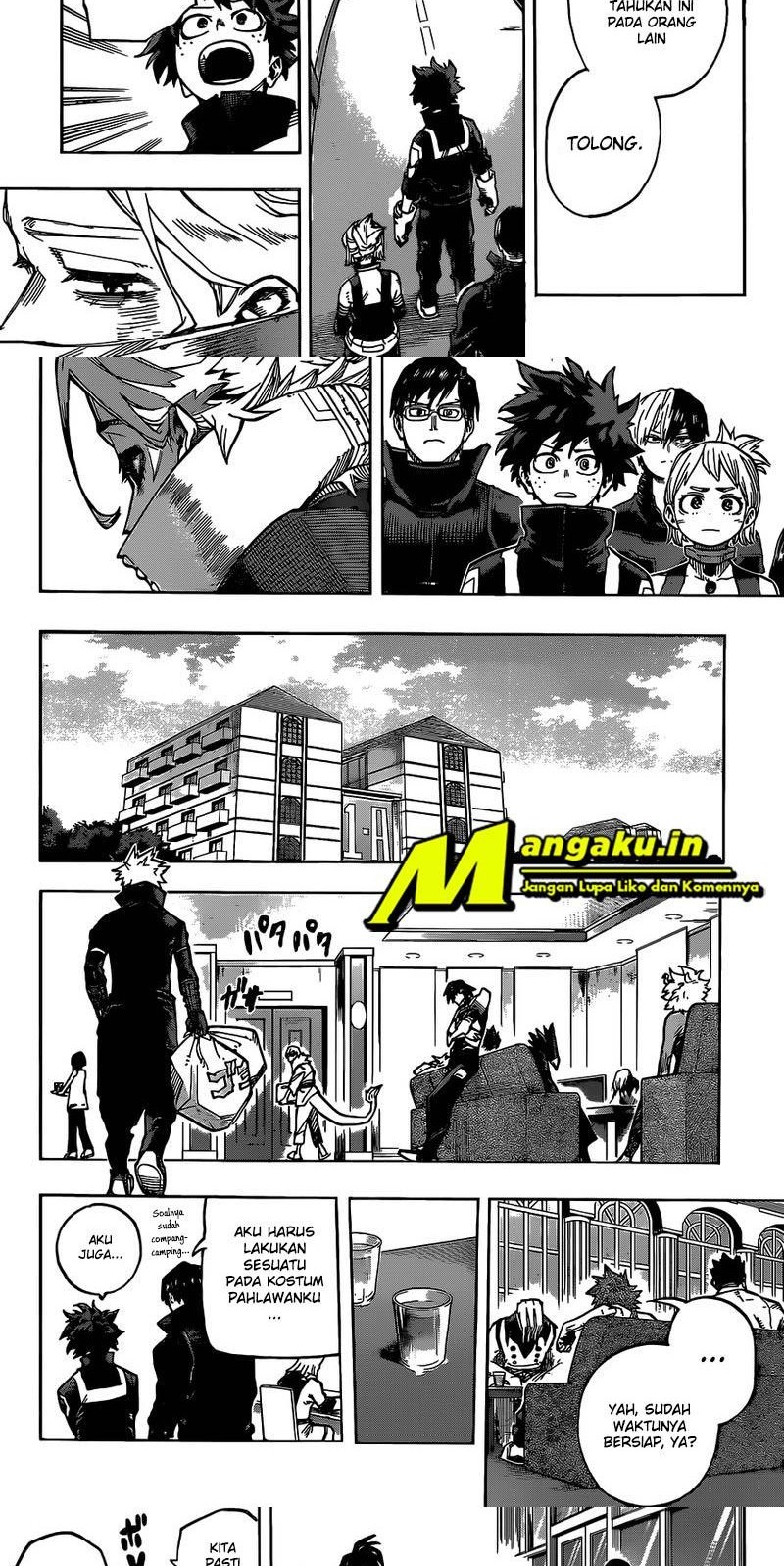 Boku no Hero Academia Chapter 338 Gambar 8